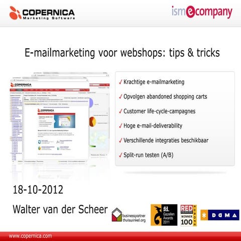E mailmarketing voor webshops tips tricks