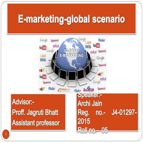 E marketing-global scenario