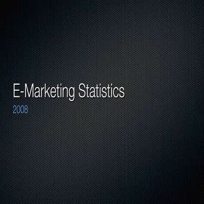 E Marketing Powerpoint