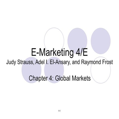 E Marketing Ch4 Global Markets