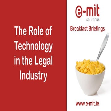 The Role of Technology in the Legal Industry 2