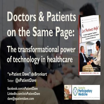 e-Patient Dave AF4Q South Central PA 01-11-2019