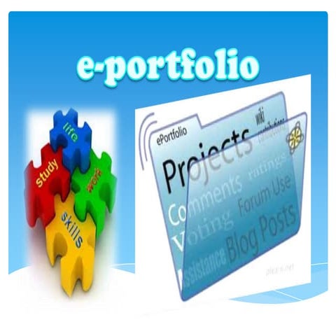 E portfolio