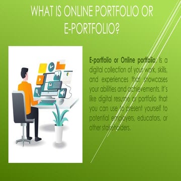reporting about e-portfolio in the ttl1.pptx