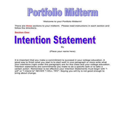 E portfolio midterm-doc