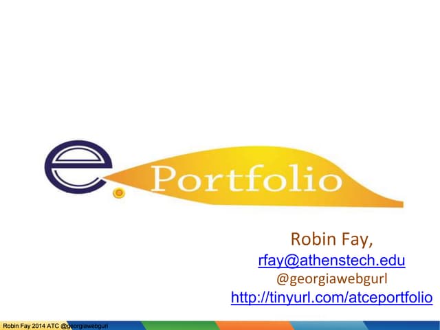 E portfolios atc overview