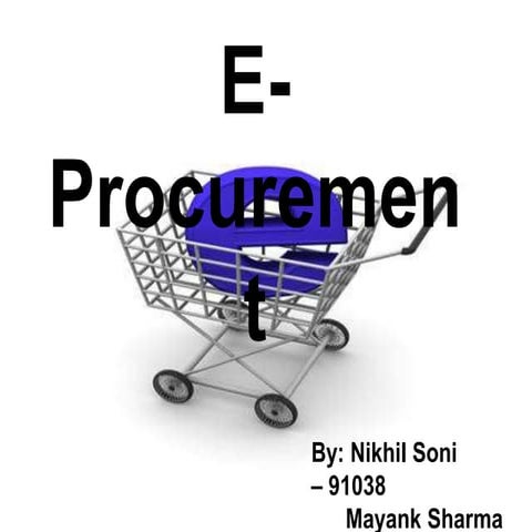 E Procurement