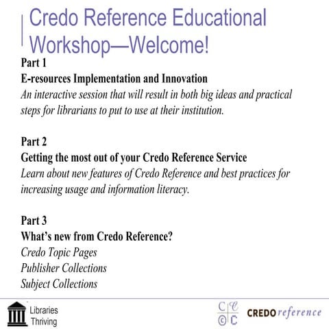 Innovations in E-Resources