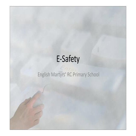 E safety-slide-presentation