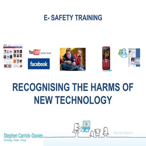 E  safety training for staff who work with children and young people - Stephe...