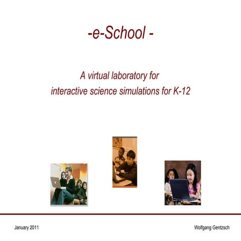 e-School Interactive Virtual Science Laboratory 