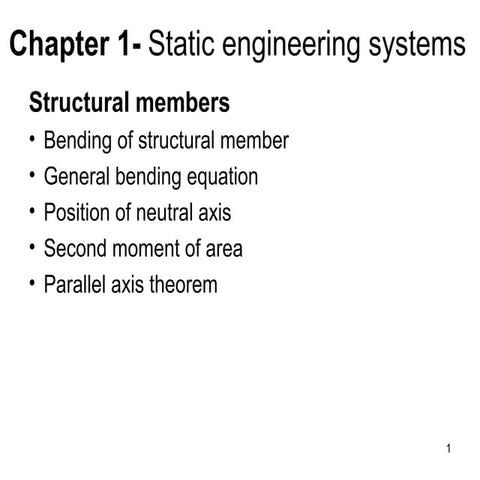 Engineering science lesson 6 1