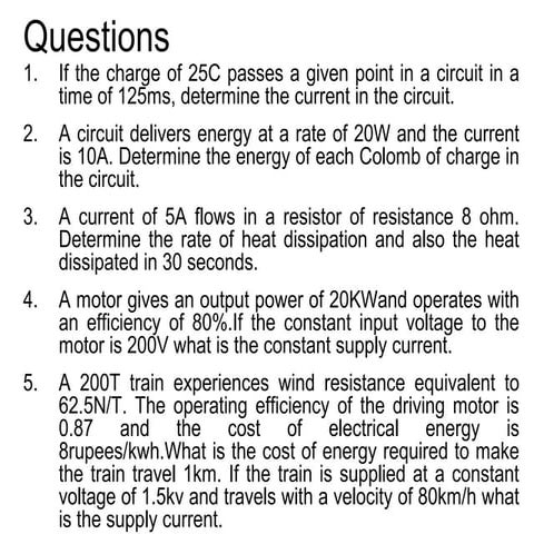 Engineering science lesson 9