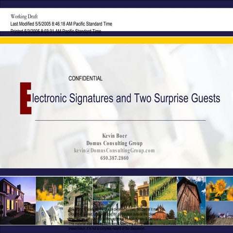 E Signature Presentation