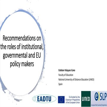 E slp policy forum 28 may 2021 by esteban vazquez cano (uned)