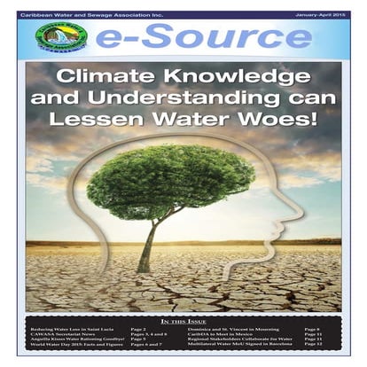 CAWASA Inc e-Source Newsletter -  June 2015