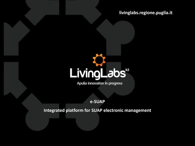 e-suap - client technologies- english version