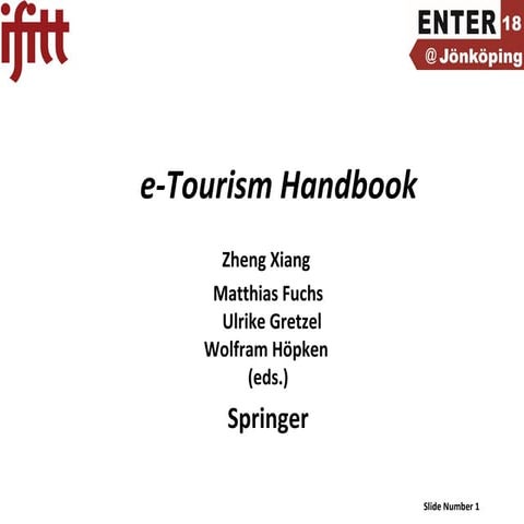 e-Tourism handbook
