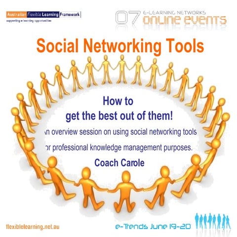 E Trends Social Networking Tools by Coach Carole