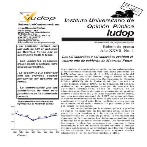 Encuesta UCA 05/2013