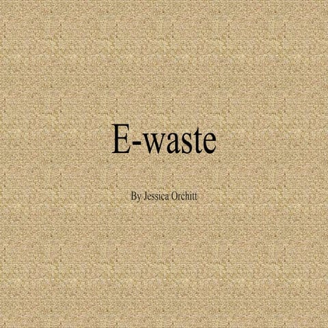 E Waste