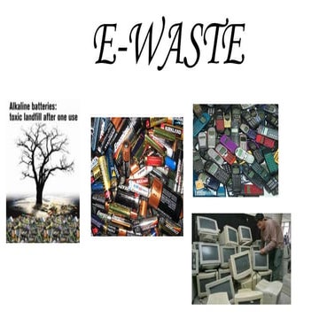 E- waste by Aditi rajput
