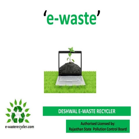 E waste’ management final