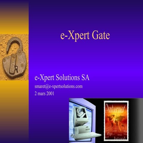 e-Xpert Gate / Reverse Proxy - WAF 1ere génération