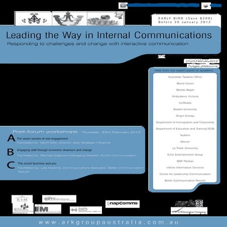 Leading the way in Internal Communication