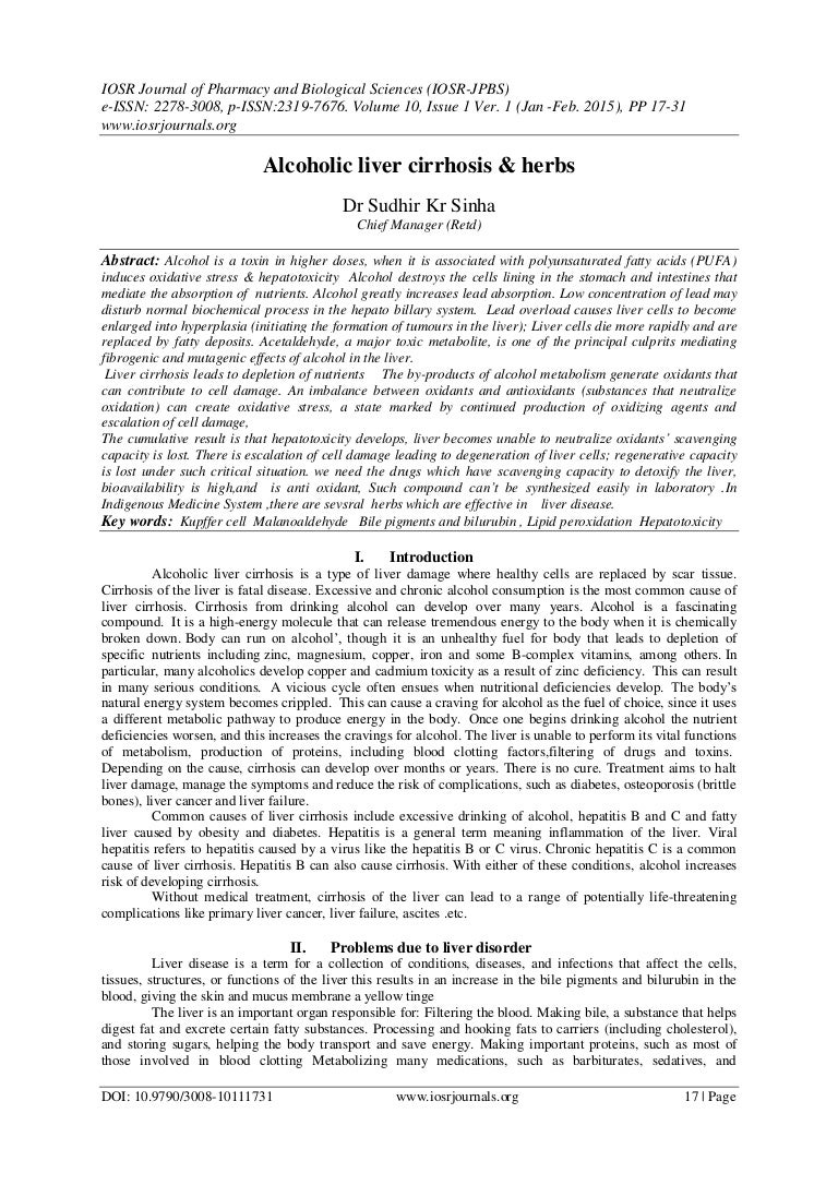 Liver cirrhosis case studies image