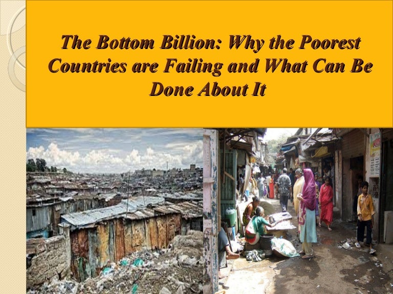 the bottom billion