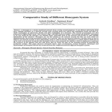 IJERD (www.ijerd.com) International Journal of Engineering Research and Devel...