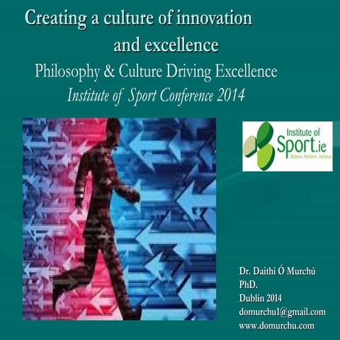 Irish Sports Institute 2014 DaithiOMurchu