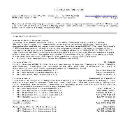 CV- Curriculum Vitae | DOC