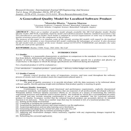 Research Inventy : International Journal of Engineering and Science