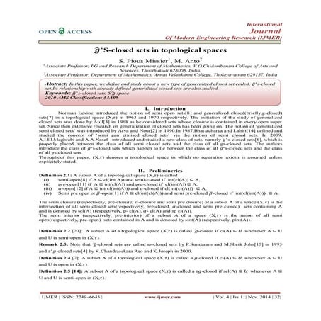 g∗S-closed sets in topological spaces