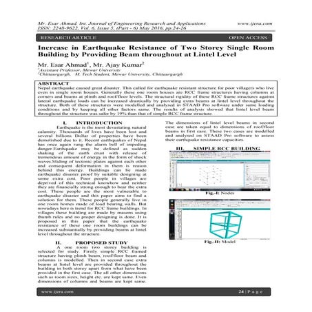 Comparative Study of Seismic Analysis of Building with Light Weight and ...