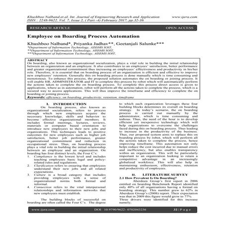 Employee on Boarding Process Automation 