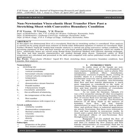 Heat and mass transfer on mhd flow through a porous medium | PDF
