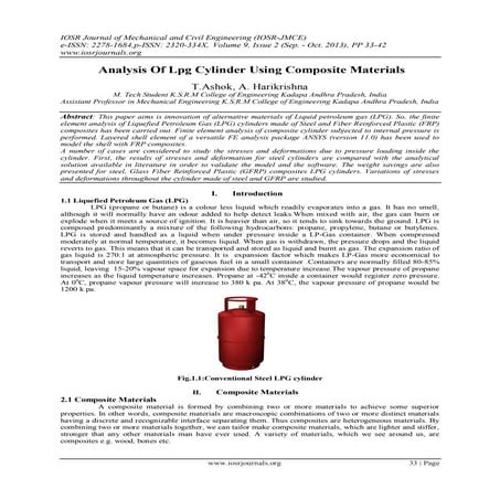 Analysis Of Lpg Cylinder Using Composite Materials
