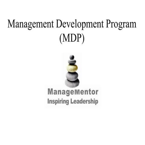 Management Development Program (MDP) - I-1