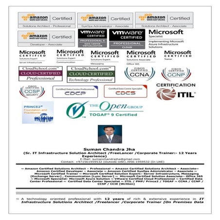 Engineer Suman Chandra Jha Resume