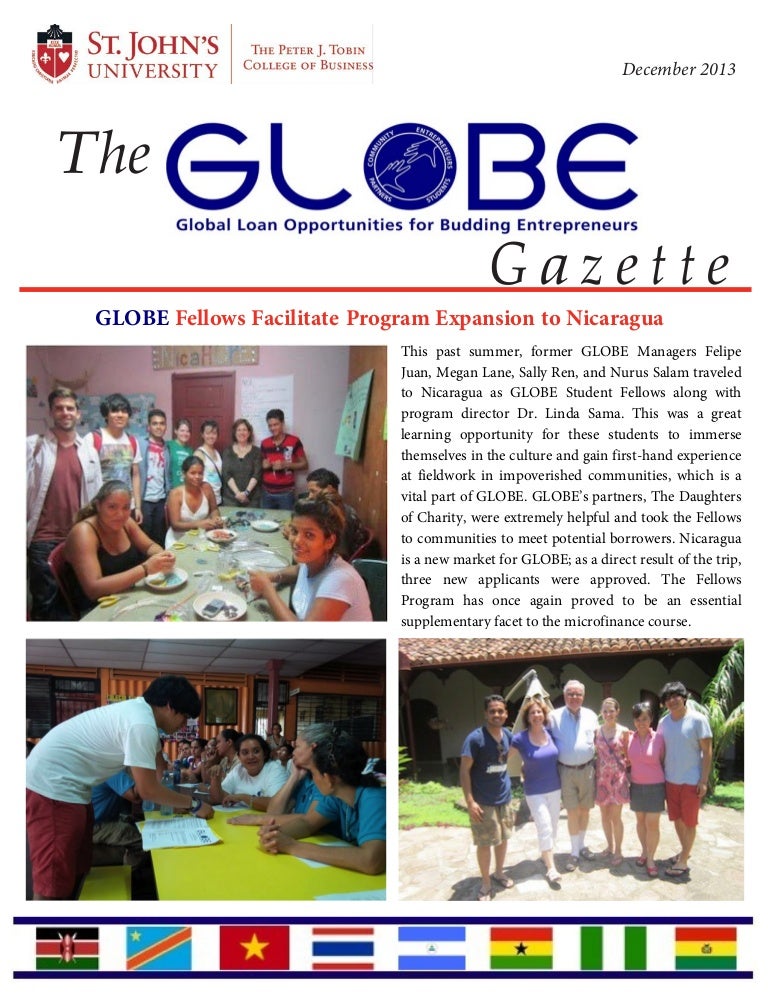 GLOBE GAZETTE (Dec. 2013)