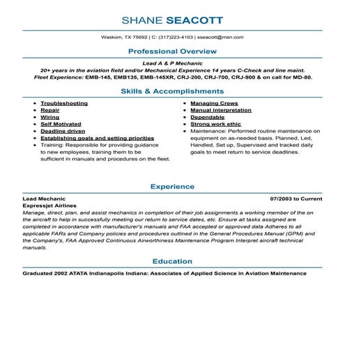 M.Kumaresan CV | DOC
