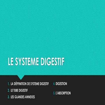 Anatomie physiologie : Système digestif .