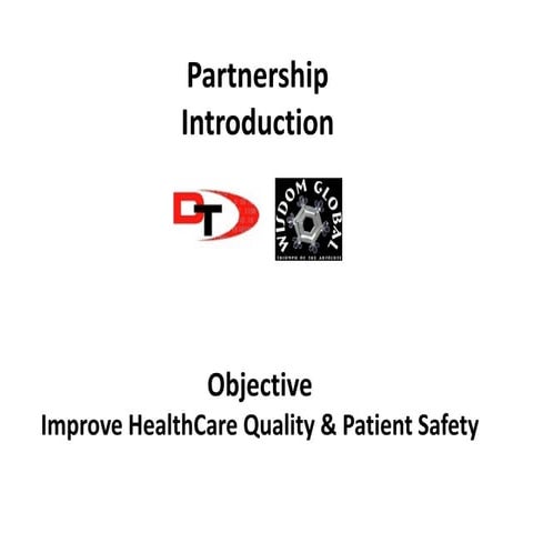 HealthCare IT Partnership Introduction _072615