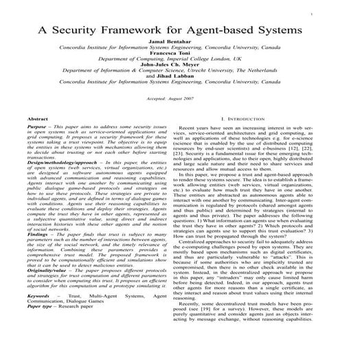 security framework