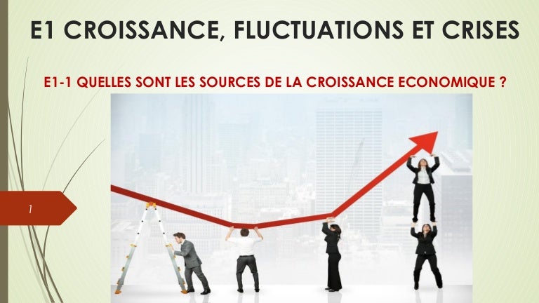 Quelles Sont Les Sources De La Croissance Economique