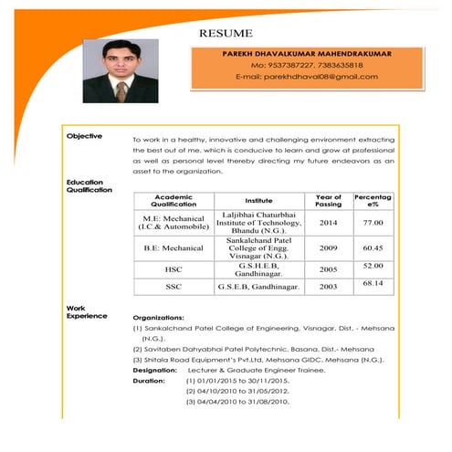 resume (Sachin Pawar) | DOCX