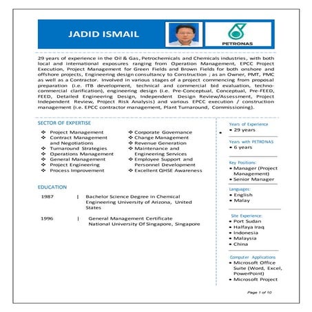 CV Jadid  iPms 